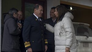 Arabela Carreras eligió el silencio en Bariloche, en pleno conflicto docente