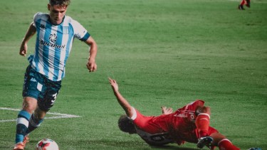 El roquense Mura será de la partida en Racing, luego de su muy buena actuación frente a Boca la fecha pasada. 