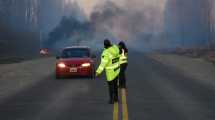 Imagen de Un incendio en una chacra en Cervantes complicó el tránsito en la Ruta 22