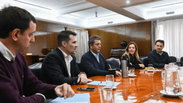 Ayer Sergio Massa y Flavia Royón, de Energía, estuvieron en Neuquén. 