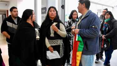 La comunidad Gelay Ko, cercana a Zapala, fue una de las que se movilizó en el debate de la consulta previa. Foto: Matías Subat.