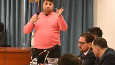 Dardo Soria, el principal acusado: "Yo no vendo droga", dijo. (Florencia Salto)