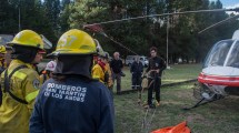 Imagen de Un incendio destruyó un local y un quincho en una villa de esquí en San Martín de los Andes