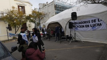Los docentes tendrán que definir si aceptan o no la conciliación obligatoria. Fotos: Pablo Leguizamon.