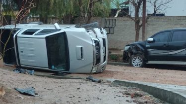 El rodado quedó secuestrado. (FOTO: Gentileza Centenario Digital)