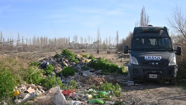 El intento de toma fue el fin de semana, cerca del barrio Obrero en Cipolletti (Florencia Salto)