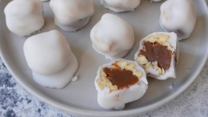 Recetón dulce: nueces confitadas