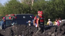 Imagen de Colapsó una mina en México y quedaron diez mineros atrapados