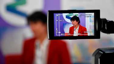 Confini destacó los beneficios que la nueva línea eléctrica tendrá en Bariloche y Villa La Angostura. Foto: Matías Subat