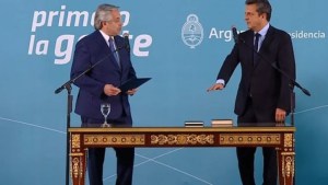 Video: Así asumió Sergio Massa como superministro de Economía