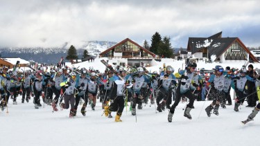 El Tetratón de Chapelco, la competencia de disciplinas combinadas más emblemática de San Martín largará una vez más el sábado. Fotos: Cerro Chapelco.