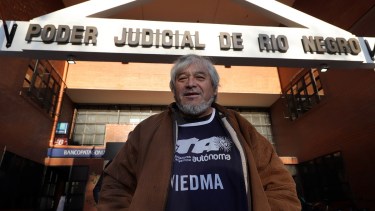 El secretario general de la CTA Autónoma era el único imputado por el presunto delito de usurpación de tierras. Foto: Marcelo Ochoa.