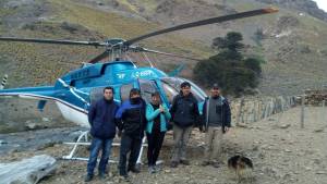 Asistieron a dos hermanos crianceros cerca de Zapala 