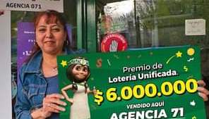 Un vecino de Neuquén se llevó el primer premio de Lotería Unificada: ganó 6 millones
