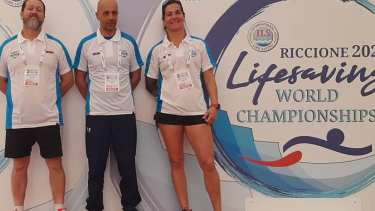 La delegación local brilló en Italia. Mariela Aliborton obtuvo 12 medallas 