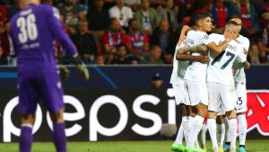 Con una asistencia de Joaquín Correa, Inter superó a Viktoria Pilsen en la Champions League