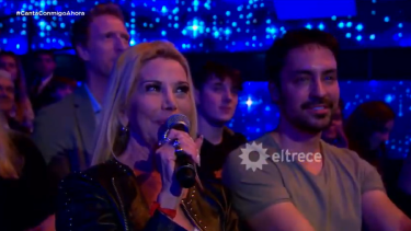 Soledad Aquino se reencontró públicamente con Marcelo Tinelli. 