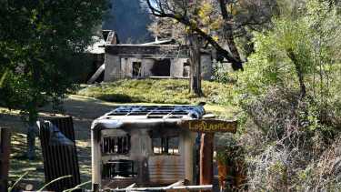 En la propiedad Los Radales se produjo la última usurpación de la zona de conflicto mapuche de Villa Mascardi. Foto: Chino Leiva