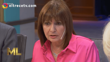 Patricia Bullrich no ahorró crítica contra la política económica del Gobierno. 