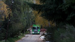 Bariloche probó un camión de recolección de residuos propulsado con GNC&nbsp;