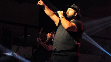 Juan Fuentes brindó un gran show y se fue ovacionado. Foto: José Mellado. 
