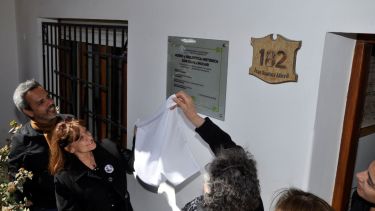 El Museo Biblioteca Elías Chucair quedó inaugurado en Alberdi 182. Foto: José Mellado. 