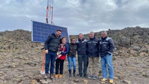 Altec habilitó el primer Punto SOS en la ruta provincial 5, entre Maquinchao y El Caín