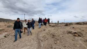 Con el Paleoparque como eje, Comallo fue sede del primer encuentro de paleontólogos