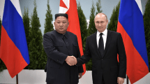 Imagen de Estados Unidos reveló que Rusia está comprando armas y municiones a Corea del Norte