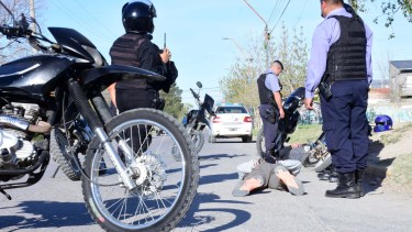 En el hecho intervino personal de la Comisaría Tercera. Fotos Andrés Maripe