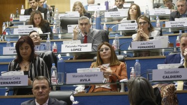 El parlamento volvió a respaldar las modificaciones en la ley de hidrocarburos. Foto: Pablo Leguizamon.