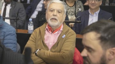 Julio De Vido en el juicio por la Causa Vialidad. 
