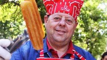 Horacio Cirio, papá de Jesica Cirio, tuvo varios comercios. Uno de ellos fue vender churros.-