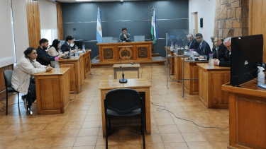 El juez Marcos Burgos dirige el juicio contra César González, que comenzó el martes. (foto de gentileza)
