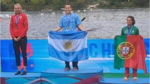 Imagen de Se colgó la de oro en Eslovaquia y ahora busca recursos para llegar al Mundial de canotaje, en Portugal