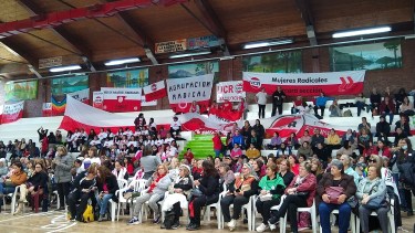 Unas 1.200 mujres radicales de todo el país participaron del encuentro que se realizó este fin de semana en Bariloche. 