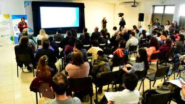 Segunda audiencia pública por el transporte en el salón de usos multiples del Concejo Deliberante (foto Yamil Regules)