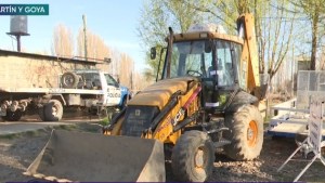 Manejaba borracho una retroexcavadora cerca del aeropuerto de Neuquén