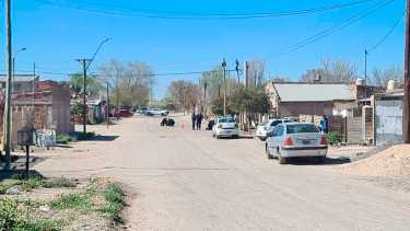La policía trabajó en la zona para descartar finalmente que se trataba de un artefacto explosivo. Gentileza.
