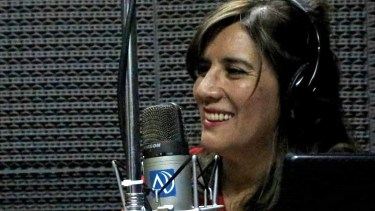 La conductora cumpliría mañana 50 años. Foto gentileza Ailin Espinosa.