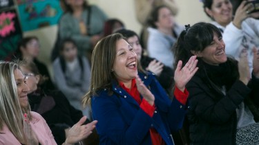 El acto fue encabezado por la gobernadora Arabela Carreras, Foto: Pablo Leguizamon.