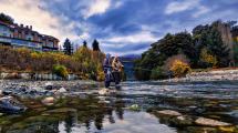 Imagen de Apertura de la temporada de pesca en el Correntoso: en la desembocadura del río más corto