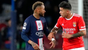 Enzo Fernández, la pesadilla de Neymar en el choque entre PSG y Benfica