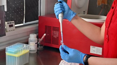 El laboratorio de biología molecular del hospital de Bariloche comenzó con el brote de hantavirus de Epuyén, ocurrido a fines de 2018. Foto: archivo
