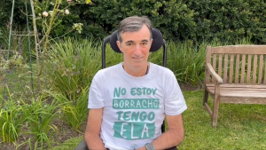 Conmovedor posteo de Esteban Bullrich en su lucha contra la ELA: “Volví a los dos metros”