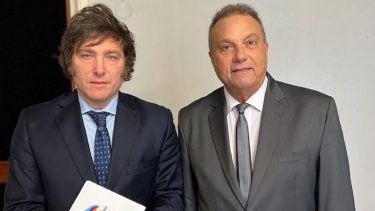 Carlos Eguía tildó a Javier Milei de "enfermo" en una reciente editorial. Foto archivo