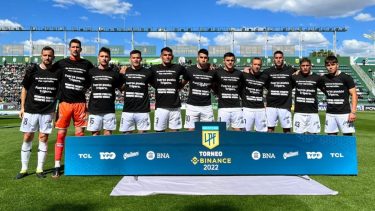 Los jugadores de Gimnasia repudiaron la represión a sus hinchas.