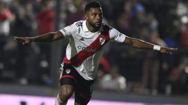Borja llegó a su séptimo gol en River. (Foto: @RiverPlate)