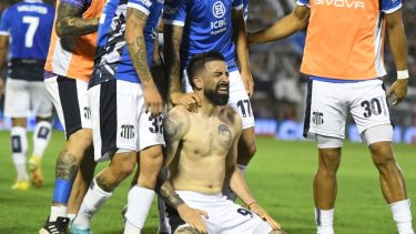 Michael Santos le dio el triunfo a Talleres y el pase a la final.