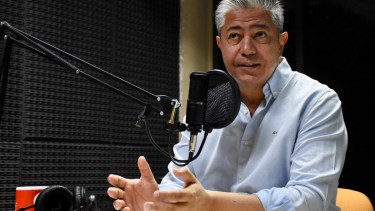 Figueroa aseguró que las represas hidroeléctricas deben estar en manos de las provincias.(Foto: Matías Subat).-